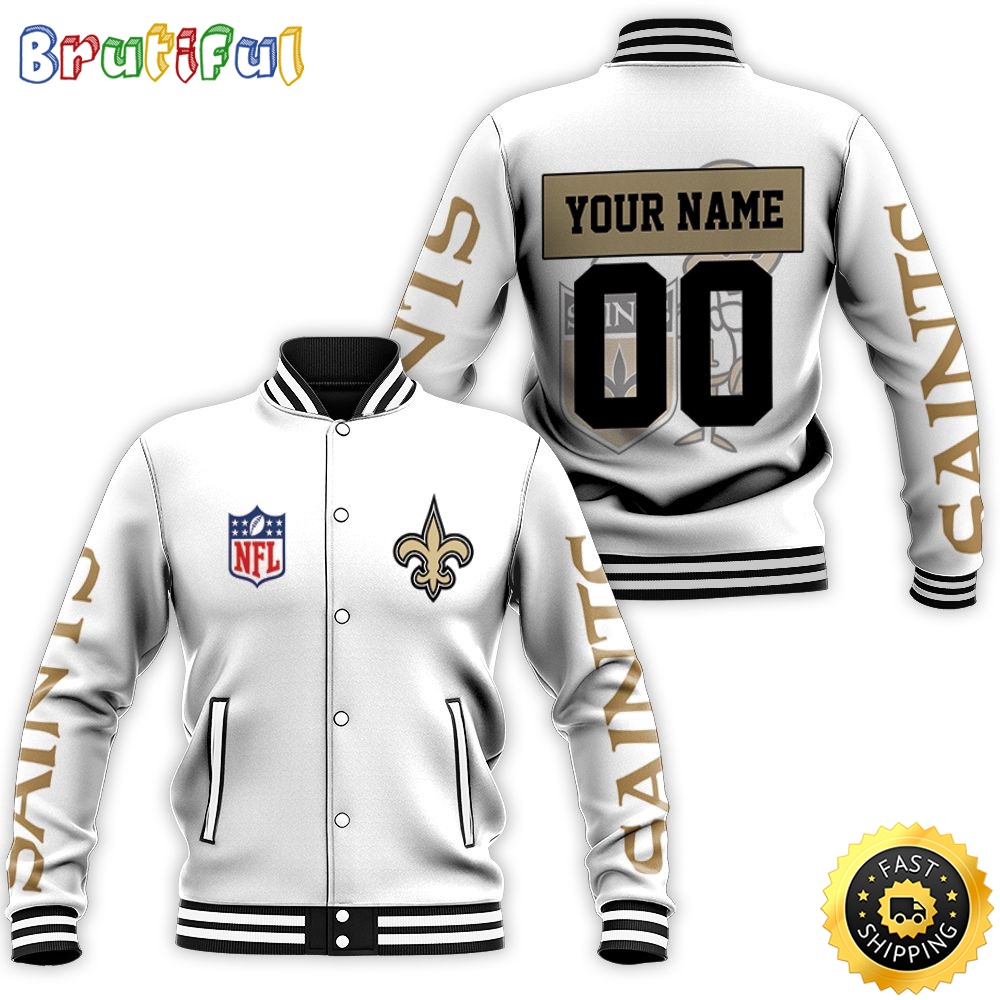 Personalized NFL New Orleans Saints Nfl Bomber Jacket Baseball Jacket For Fans bzext3.jpg