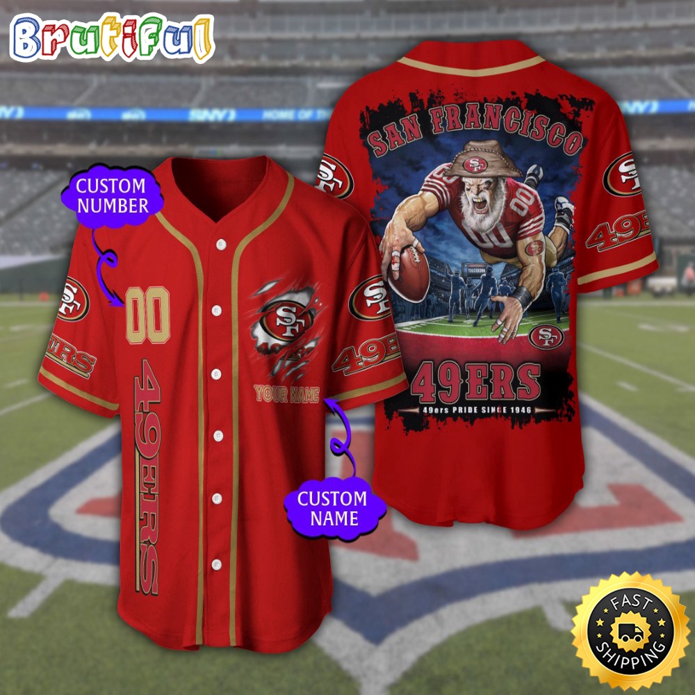 Personalized NFL San Francisco 49ers Baseball Jersey Tradition in Jerseys rodqzg.jpg