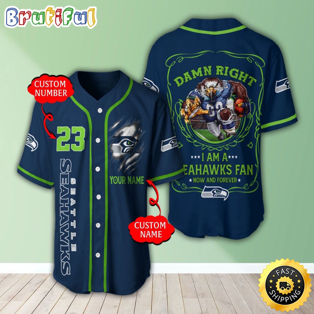Personalized NFL Seattle Seahawks Baseball Jersey Fan Favorite Jerseys ewzojz.jpg