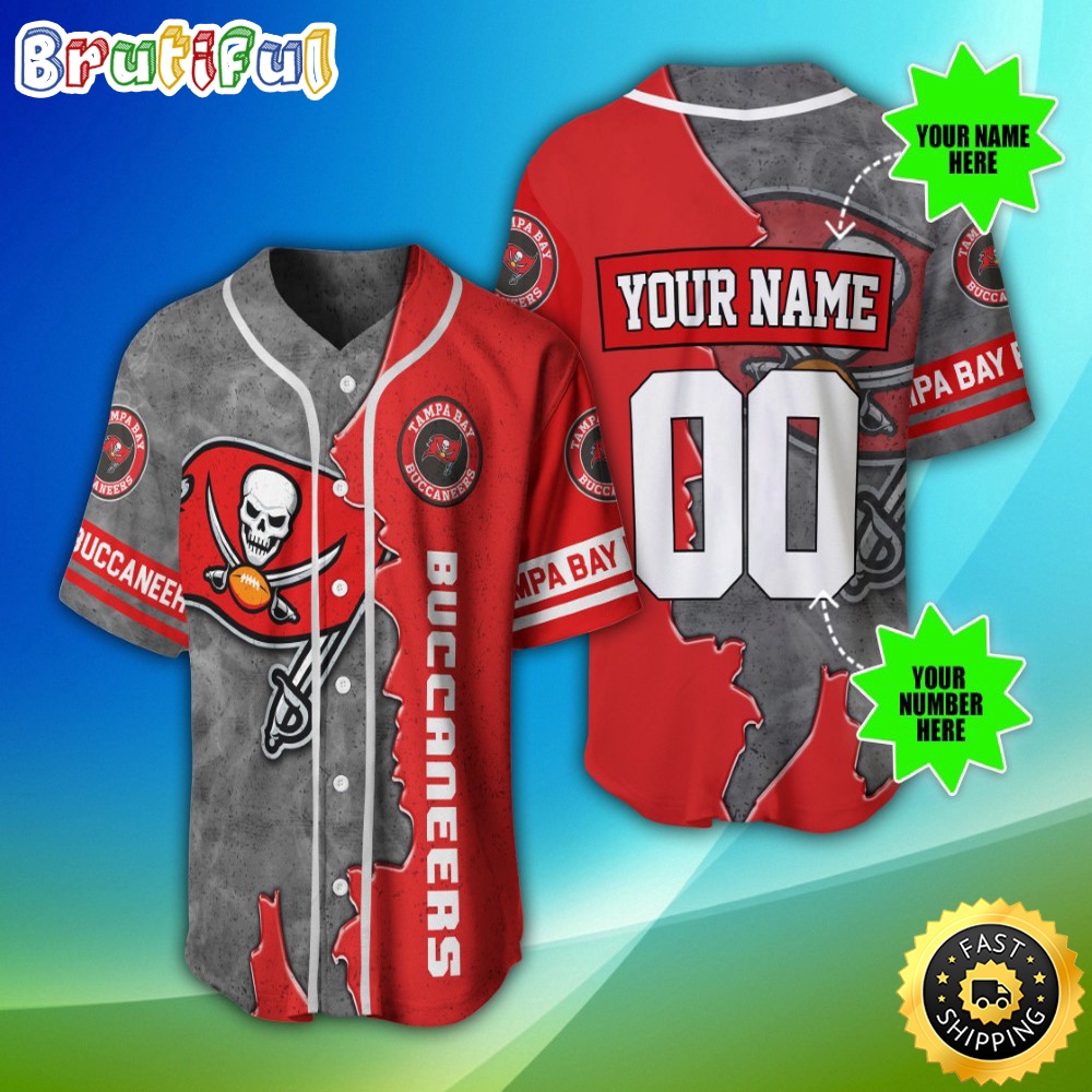 Personalized NFL Tampa Bay Buccaneers Baseball Jersey Casual Baseball Gear zs0onf.jpg