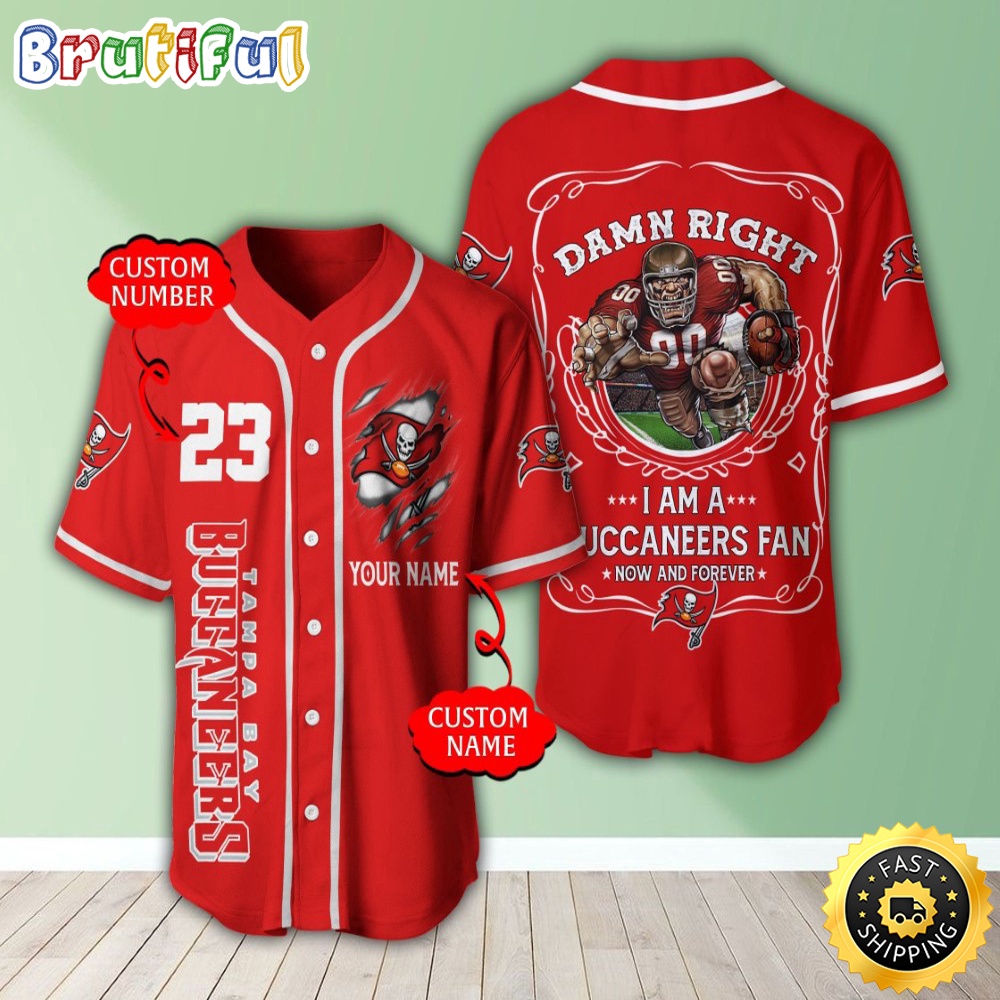 Personalized NFL Tampa Bay Buccaneers Baseball Jersey Team Spirit Tops aq7jlw.jpg