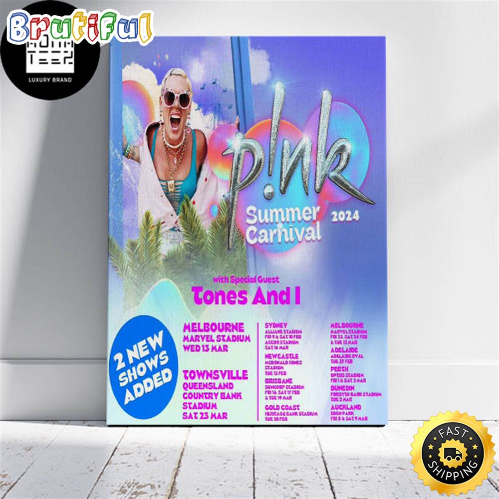 Pink Summer Carnival 2024 Timeline With Tones And I Fan Gifts Home Decor Poster Canvas nhrneg.jpg
