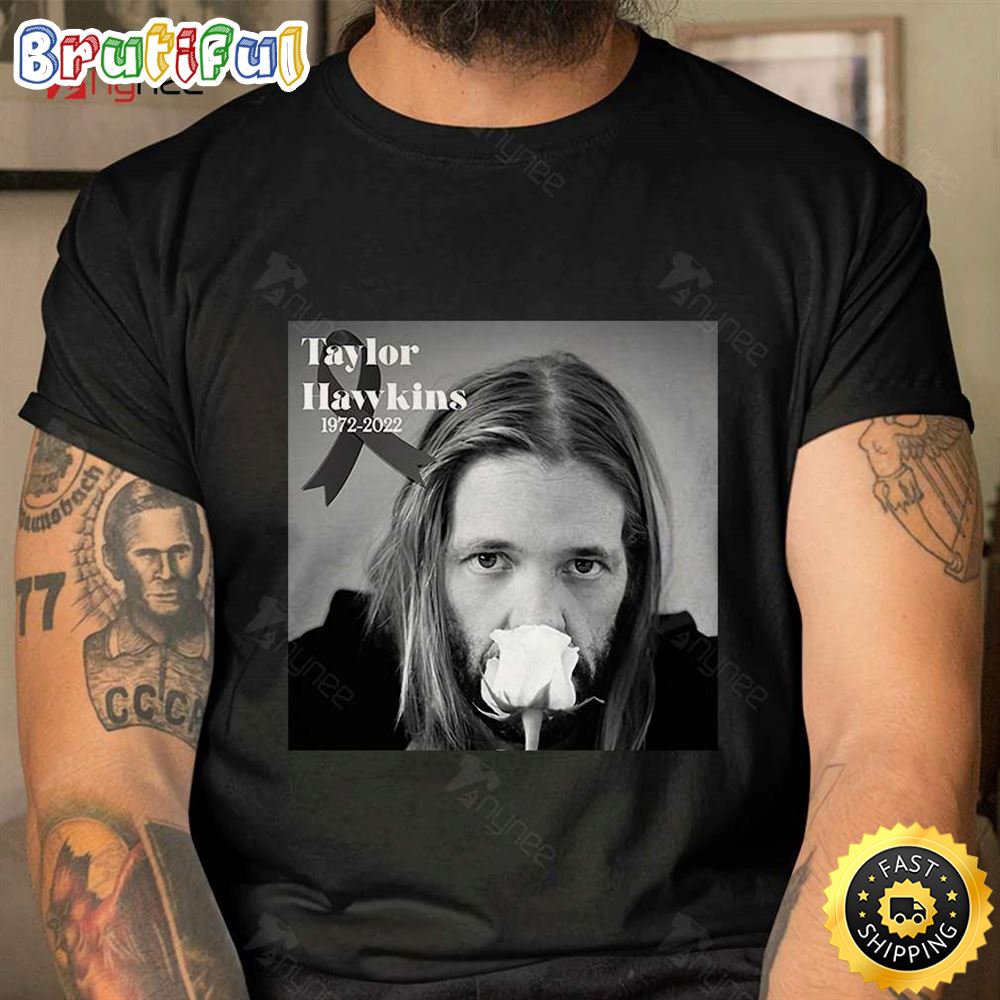 Rip Foo Fighters Drummer Taylor Hawkins 1972 2022 Shirt