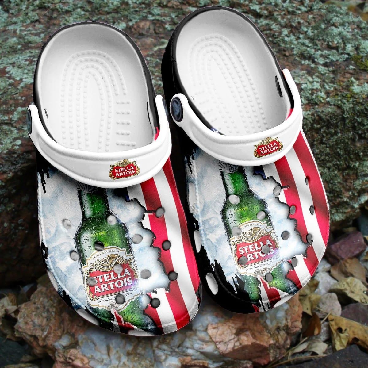 Stella Artois Beer Comfortable Clogs Shoes For Men Women mmw42d.jpg
