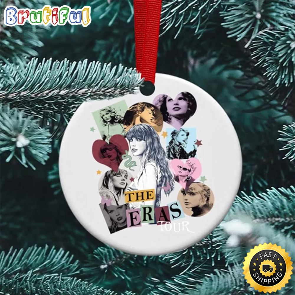 Taylor 2024 Female Pop Singer Taylor Christmas Pendant Decorations Christmas Ornaments ccg3d8.jpg