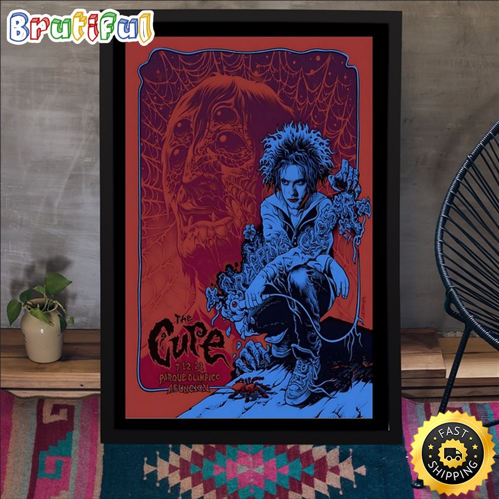 The Cure December 7, 2023 Parque Olimpico Luque, Paraguay Poster Canvas