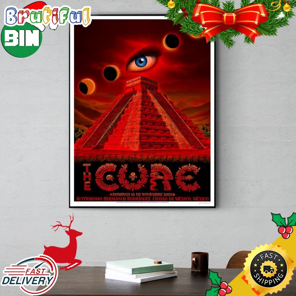 The Cure On Stage Tonight At Corona Capital Autodromo Hermanos Rodriguez Mexico City Poster Canvas zbmemf.jpg