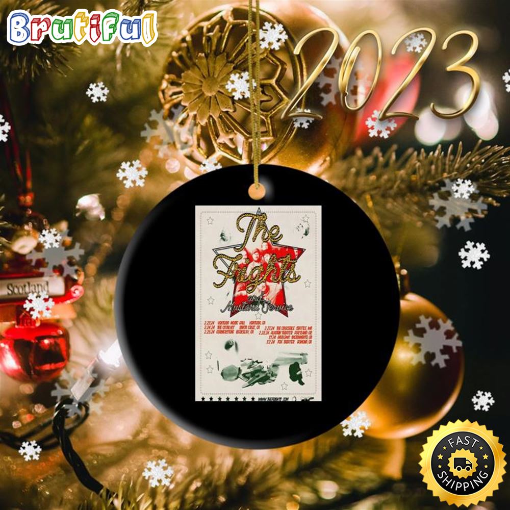 The Frights And Mustard Service Spring Tour 2024 Ornament