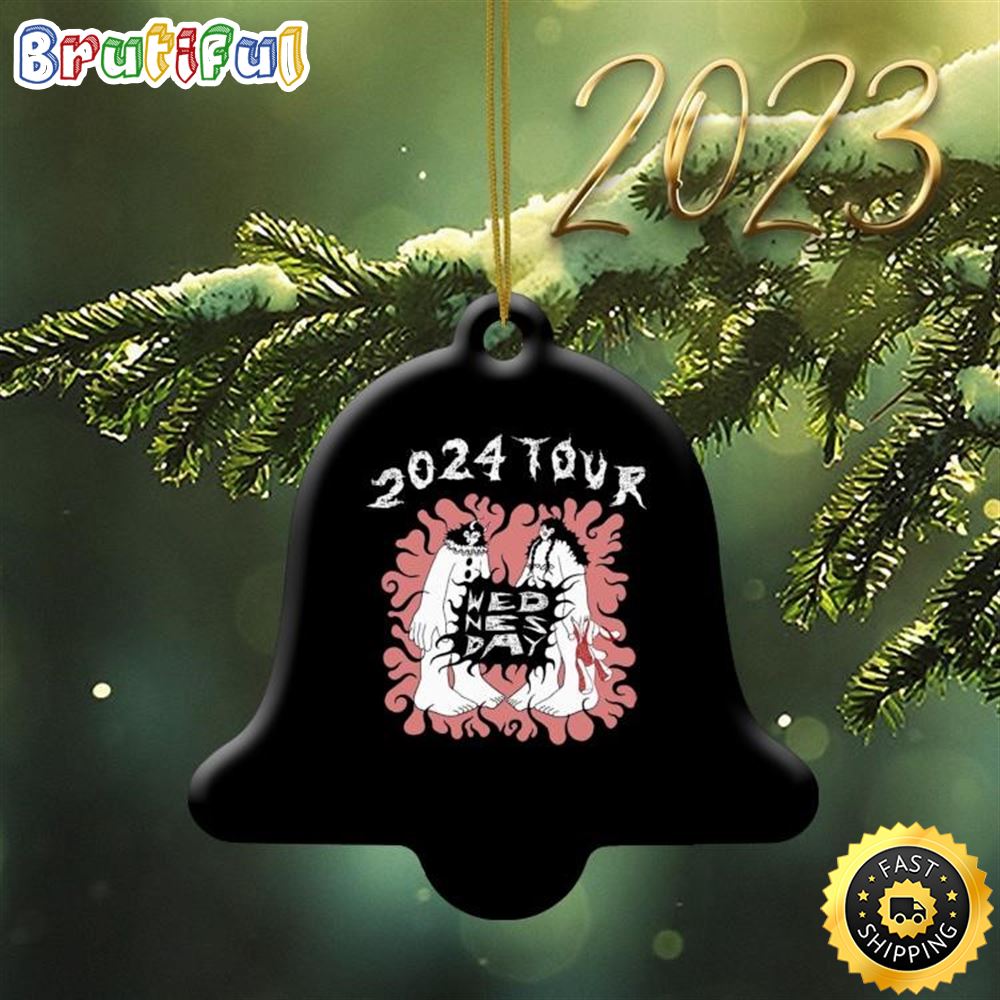 Wednesday Band West Coast Tour 2024 Ornament