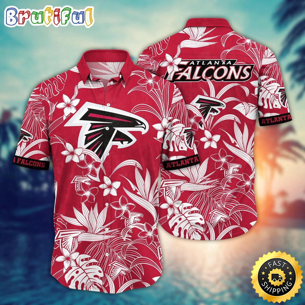 Atlanta Falcons Hawaii Shirt  Flower Vacation Mood Shirts