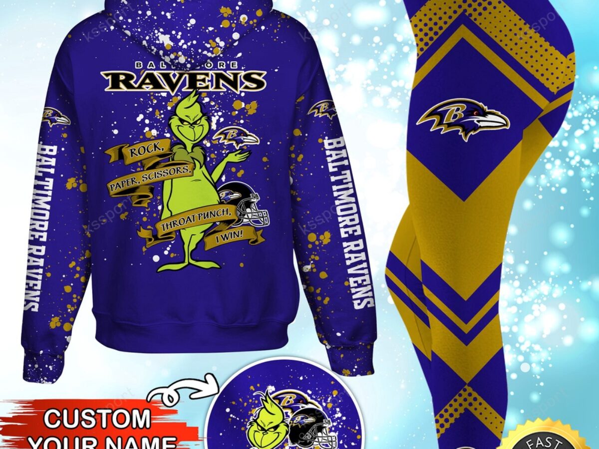 Écharpe NFL Baltimore Ravens - Tricot Hiver - Logo équipe - 100% Acrylique - Neuf
