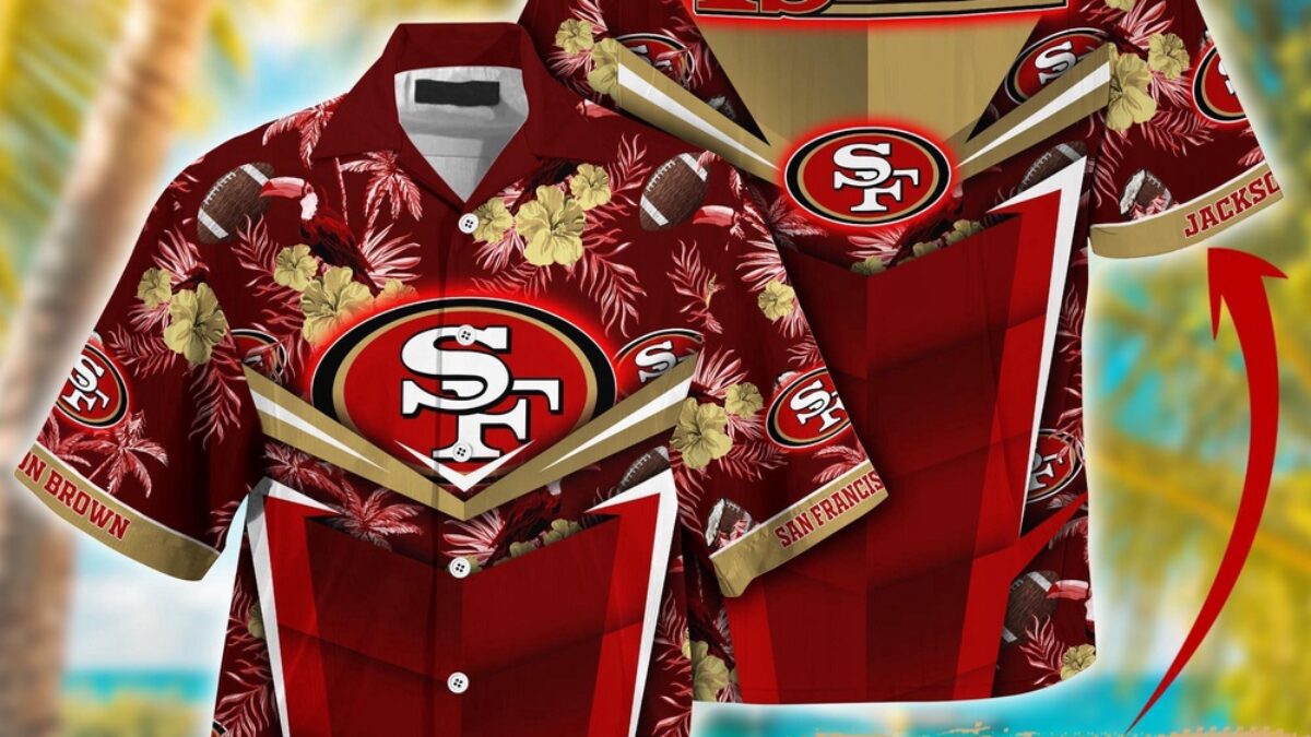 Customized NFL San Francisco 49ers Hawaiian Shirt Summer Football