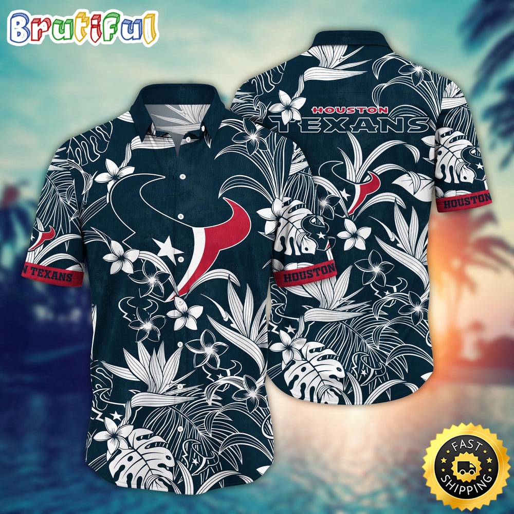 Houston Texans Hawaii Shirt  Flower Vacation Mood Shirts