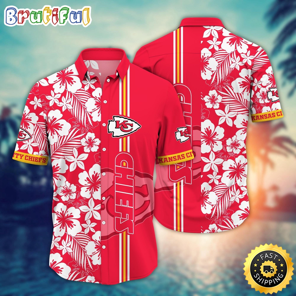 Kansas City Chiefs Hawaii Shirt  Flower Exotic Island Fashion