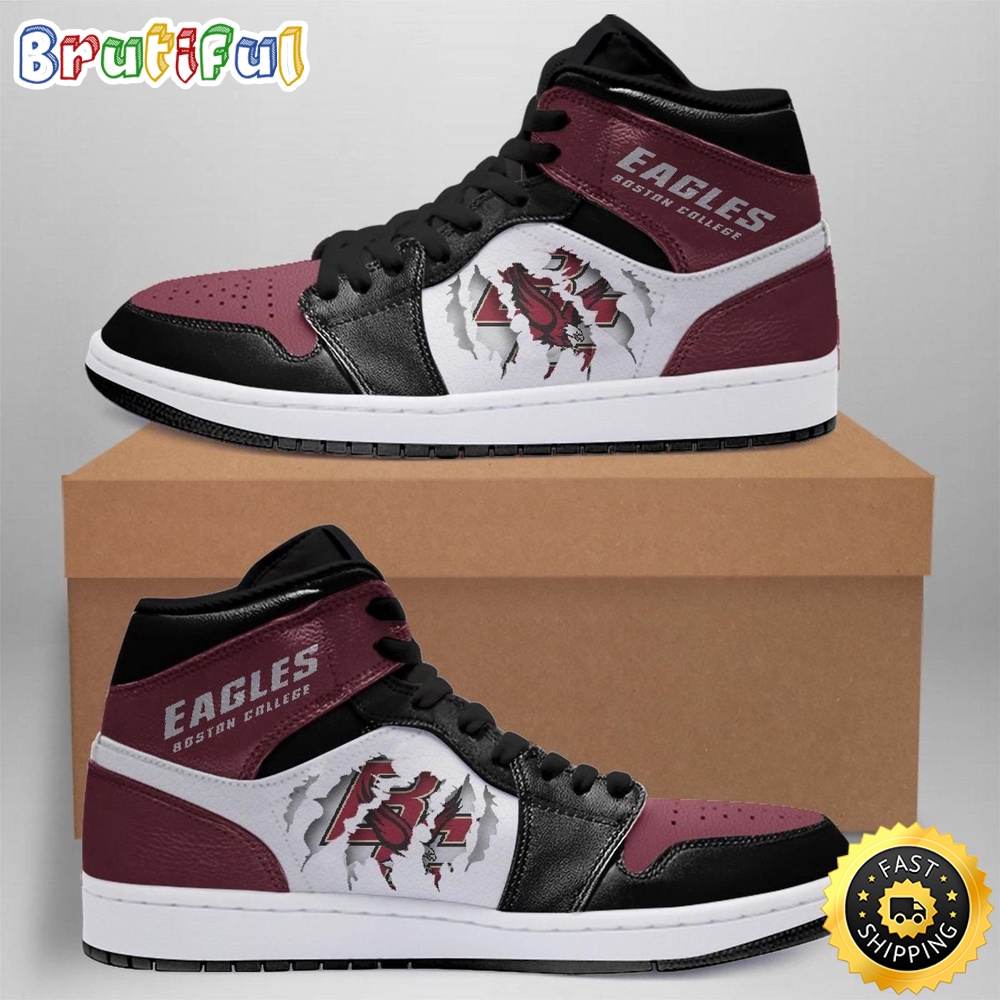 NCAA Boston College Eagles Sport 2021 Air Jordan 1 High Sneakers NCAA Boston College Eagles Sport 2021 Air Jordan 1 High Sneakers