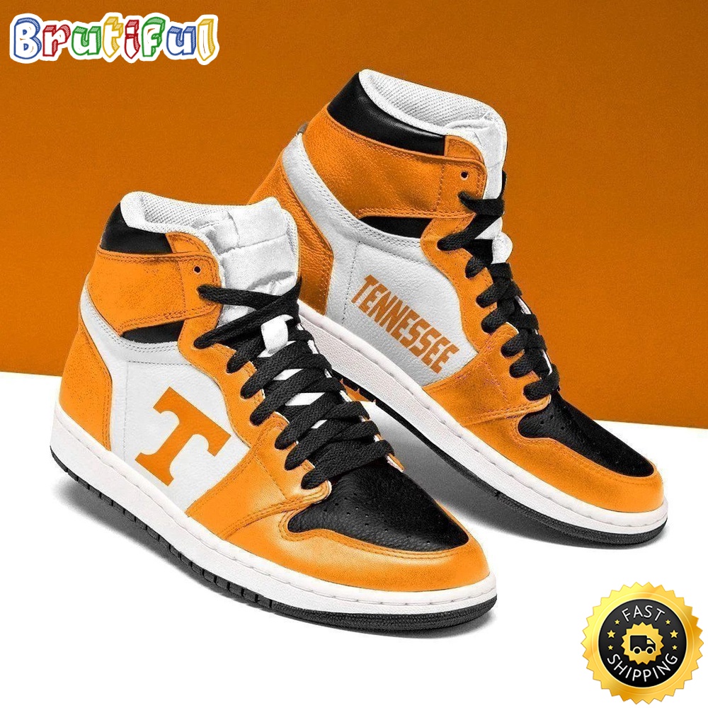 NCAA Tennessee Volunteers Air Jordan 1 High Sneakers NCAA Tennessee Volunteers Air Jordan 1 High Sneakers