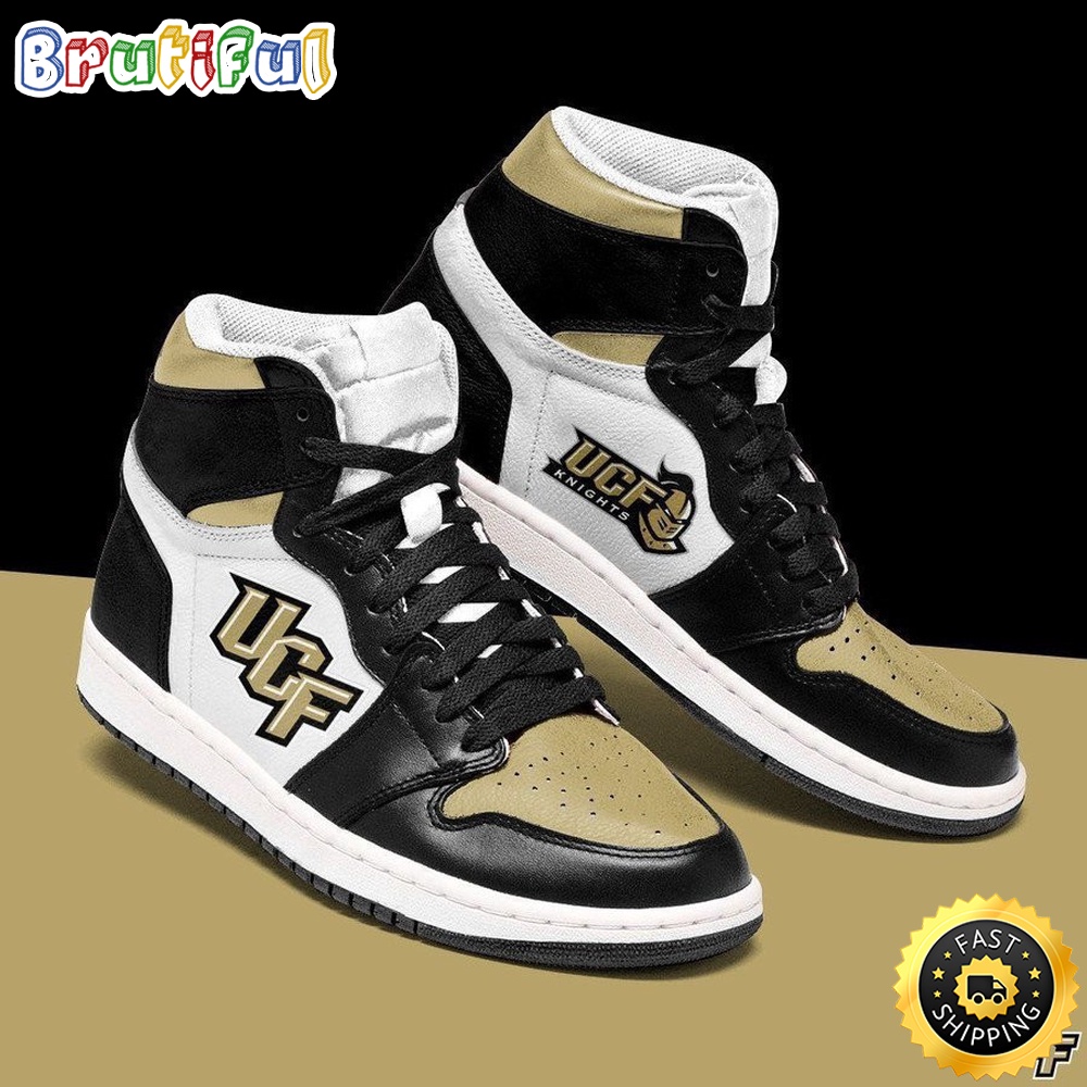 NCAA UCF Knights Air Jordan 1 High Sneakers