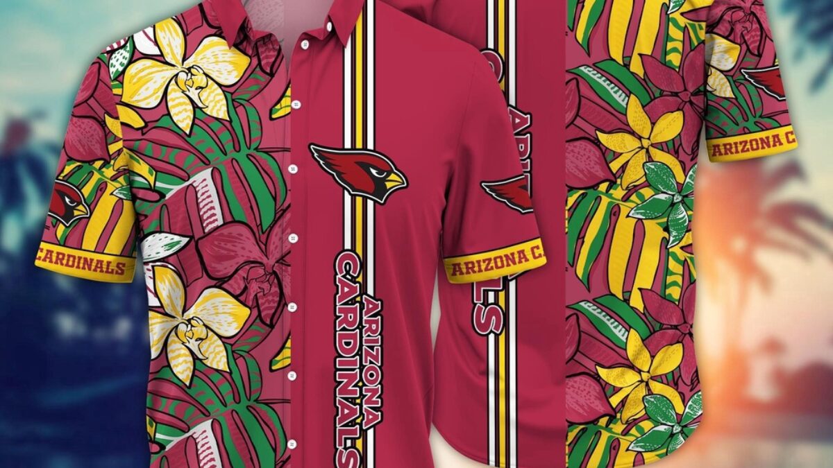 NFL Arizona Cardinals Hawaii Shirt Flower Chic Aloha Fashion