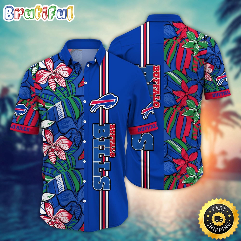 NFL Buffalo Bills Hawaii Shirt Flower Chic Aloha Fashion