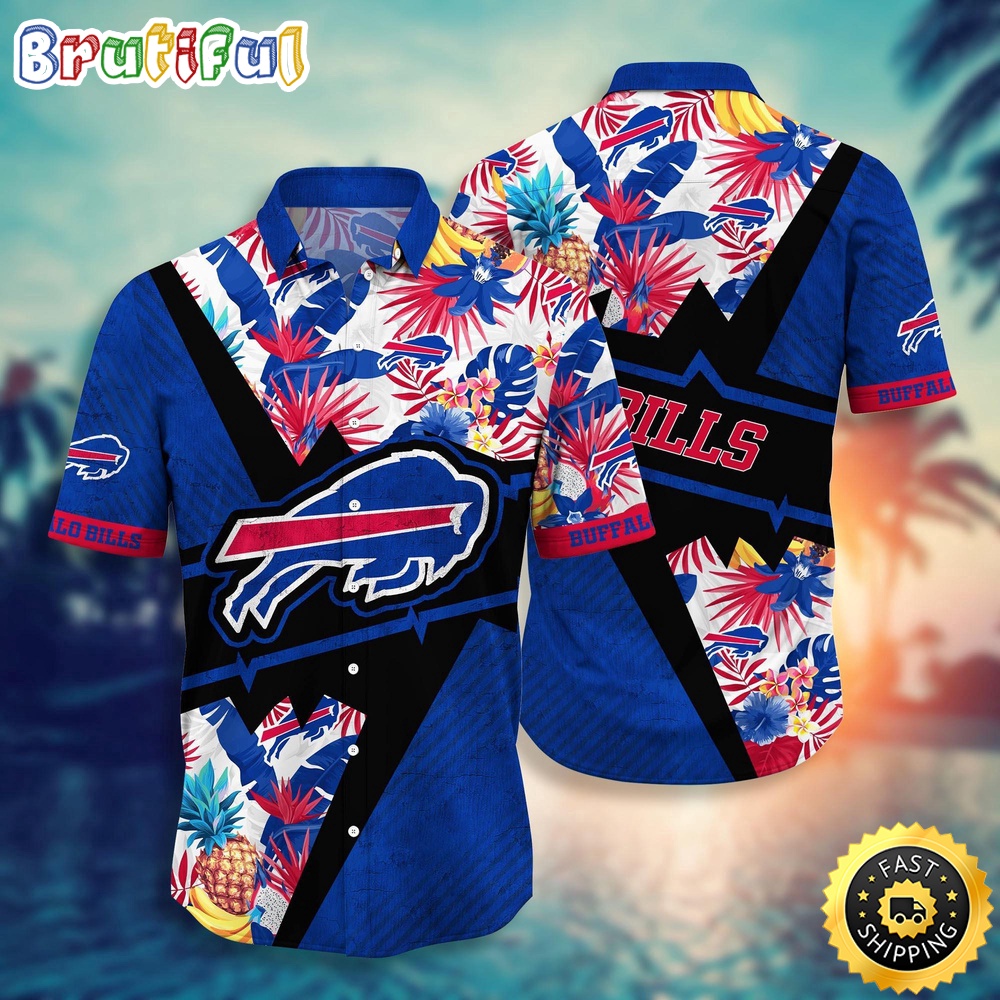 NFL Buffalo Bills Hawaii Shirt Flower Island Inspired Apparel