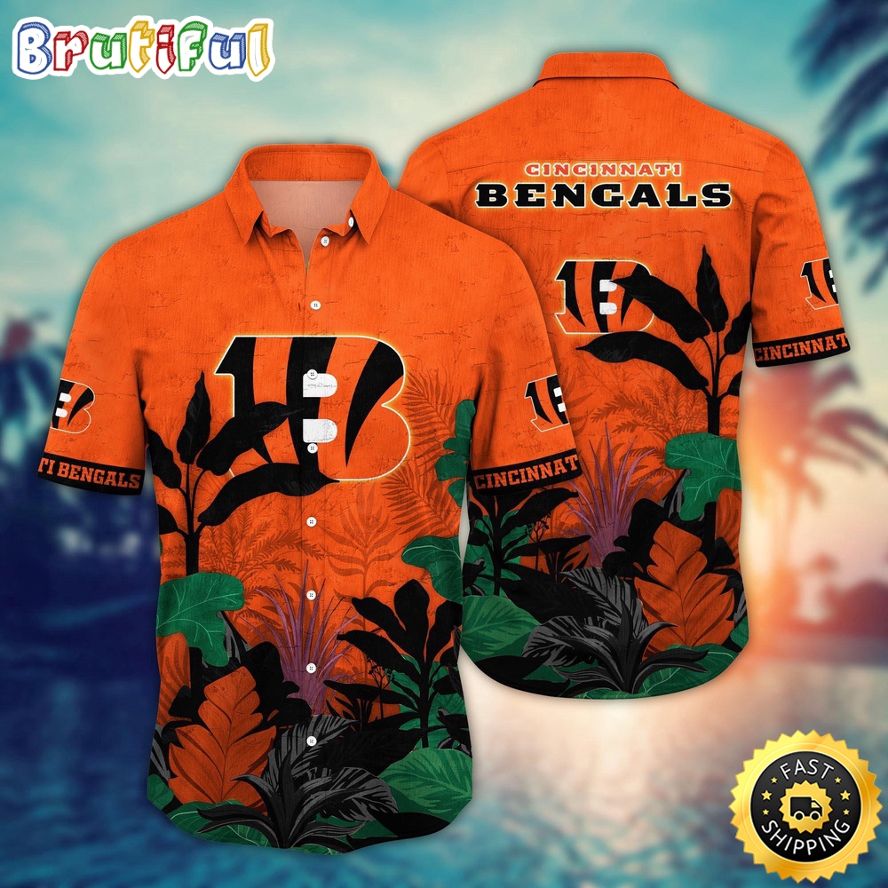 NFL Cincinnati Bengals Hawaii Shirt Flower Hawaiian Style Statements