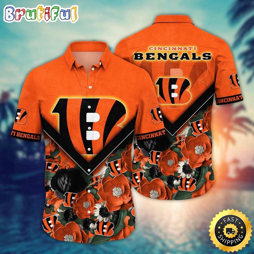 NFL Cincinnati Bengals Hawaii Shirt Flower Summer Ready Shirts