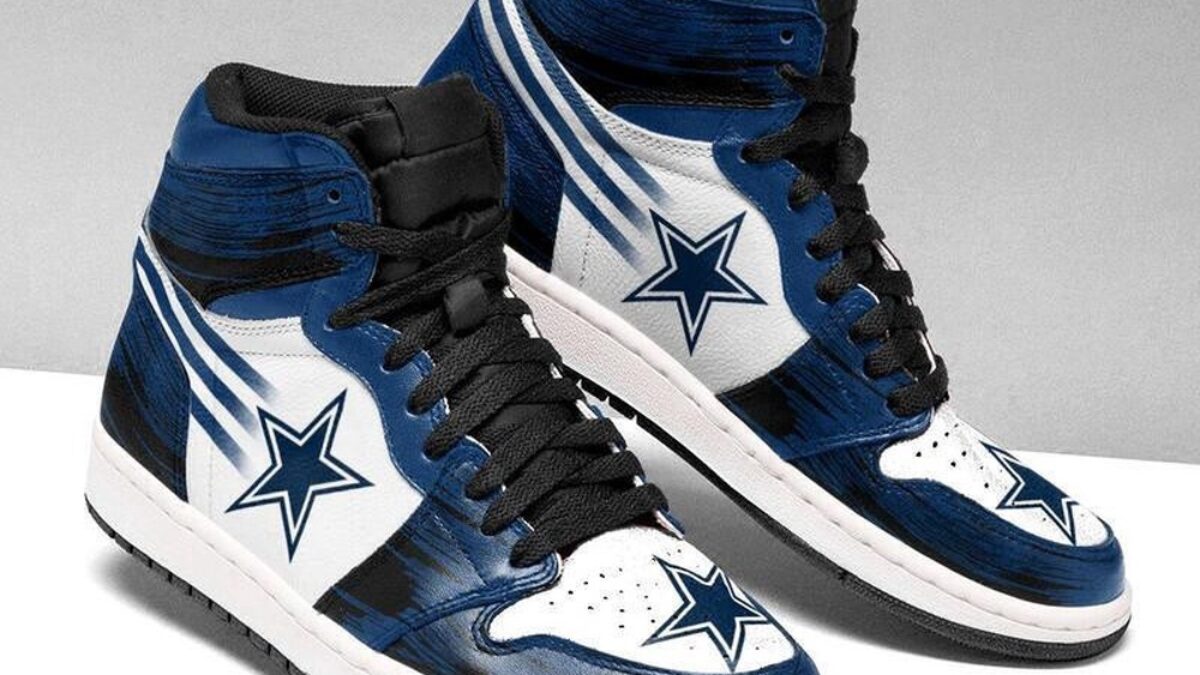 dallas cowboys jordan shoes