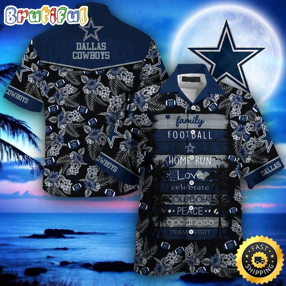 NFL Dallas Cowboys Hawaii Shirt Family Football Sport Shirt For Loved Ones And Friends