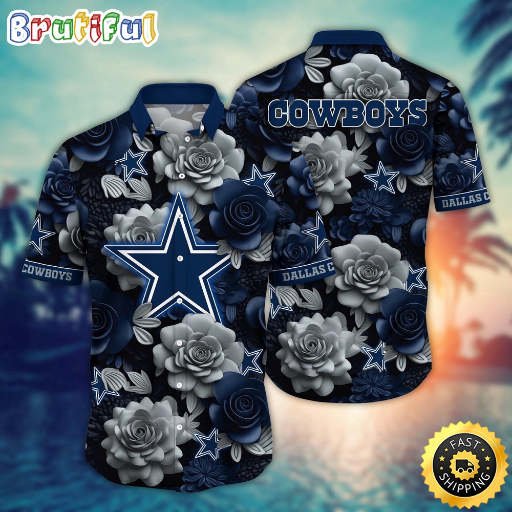 NFL Dallas Cowboys Hawaii Shirt Flower Aloha Spirit Shirts