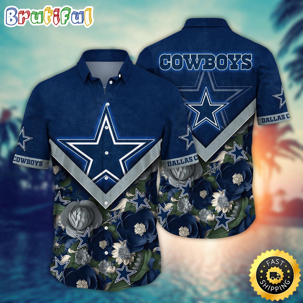 NFL Dallas Cowboys Hawaii Shirt Flower Summer Ready Shirts