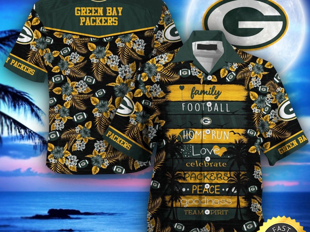 NFL Green Bay Packers Hawaii Shirt Family Football Sport Shirt For