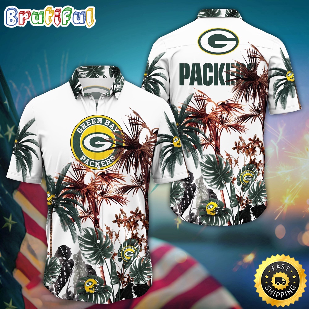 NFL Green Bay Packers Hawaii Shirt Palm Tree Aloha Shirt For Fans