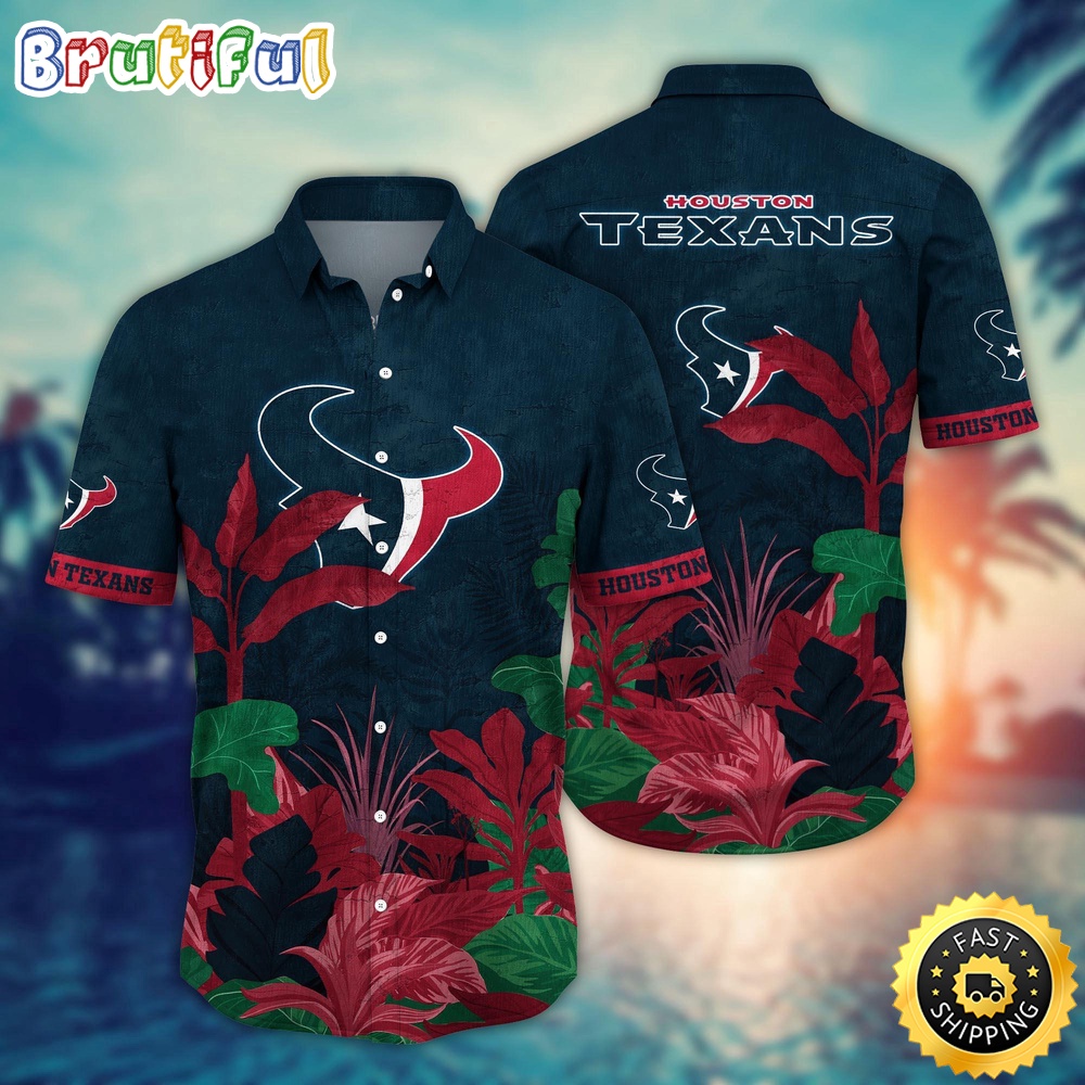 NFL Houston Texans Hawaii Shirt Flower Hawaiian Style Statements