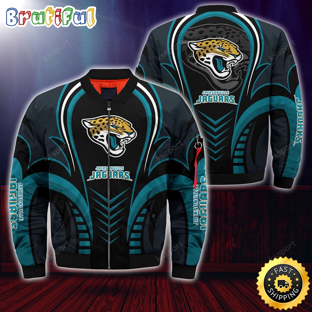 NFL Jacksonville Jaguars Bomber Jacket Trendy Bomber Jackets