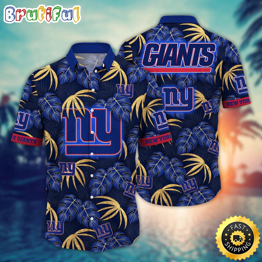 NFL New York Giants Hawaii Shirt Flower Beachy Keen Fashion