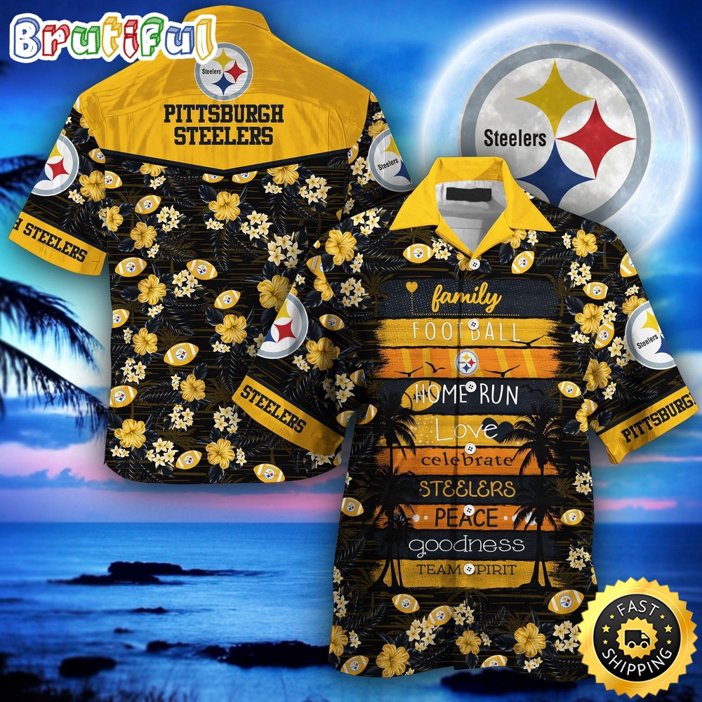 NFL Pittsburgh Steelers Hawaii Shirt Family Football Sport Shirt For Loved Ones And Friends