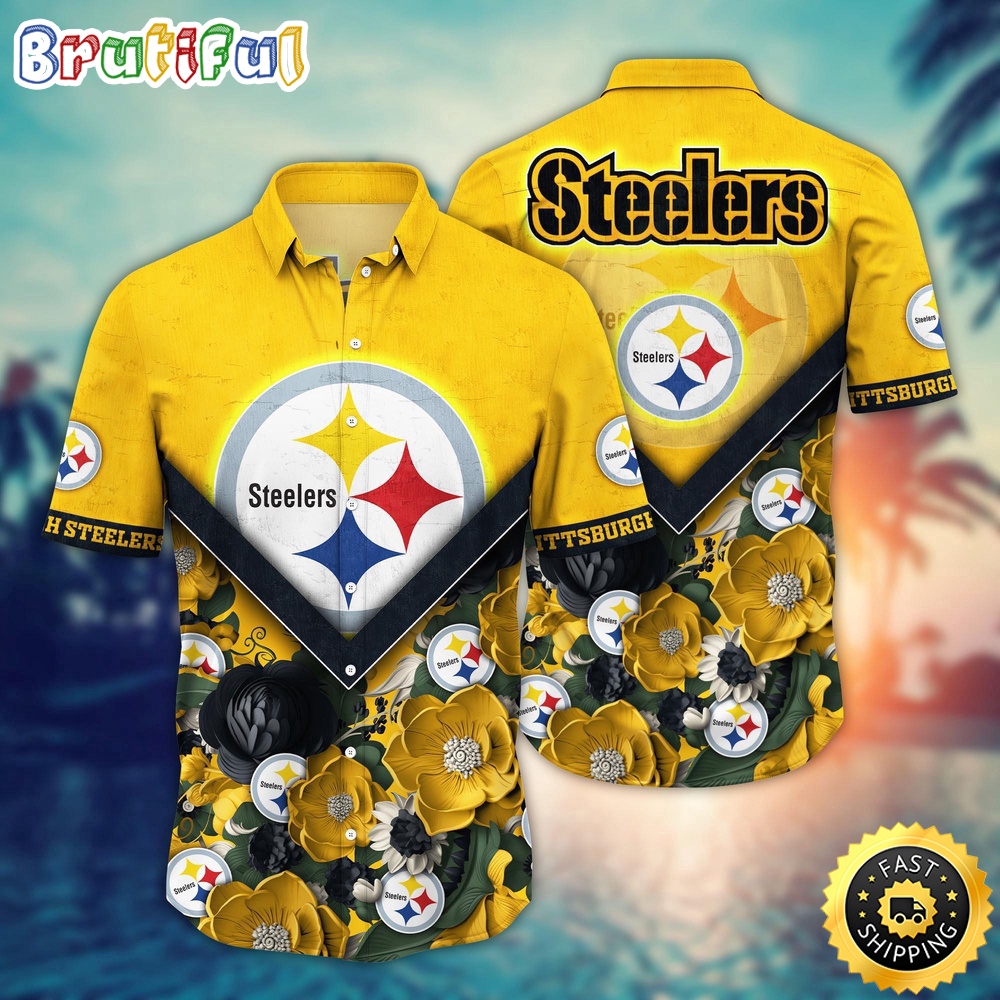NFL Pittsburgh Steelers Hawaii Shirt Flower Summer Ready Shirts