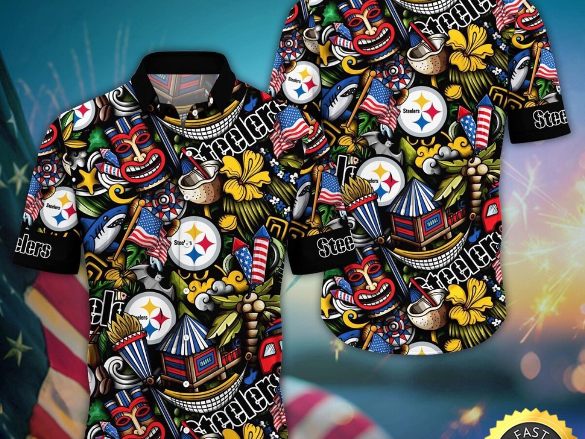 NFL Pittsburgh Steelers Hawaii Shirt Tiki Me Off Aloha Shirt