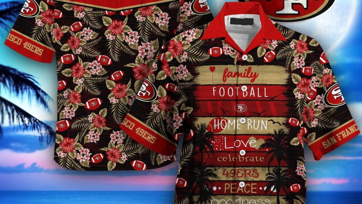 ハワイ購入新品 NFL サンフランシスコ49ers フード付きウェア ファナティクス NFL パーカー プライマリーロゴ 49ers（レッド
