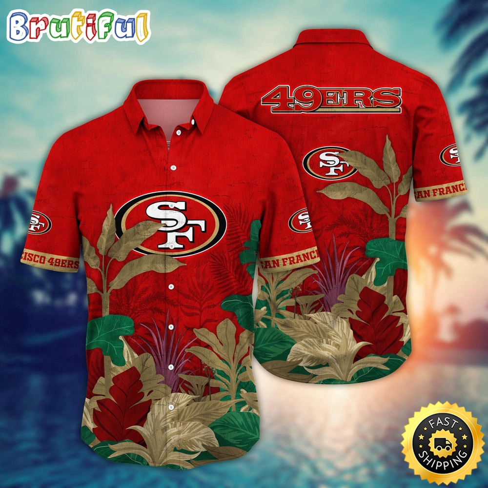 NFL San Francisco 49ers Hawaii Shirt Flower Hawaiian Style Statements