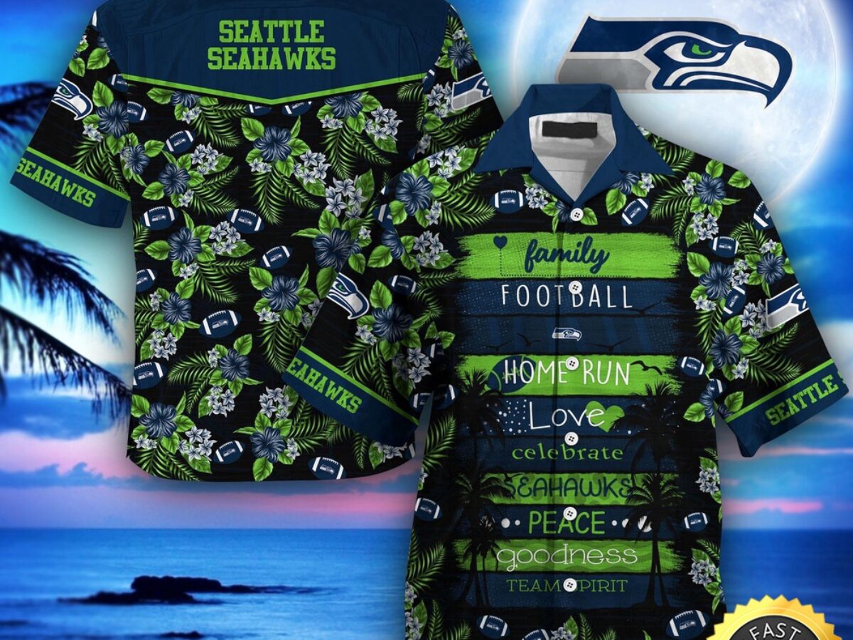 NFL Seattle Seahawks Hawaii Shirt Family Football Sport Shirt For