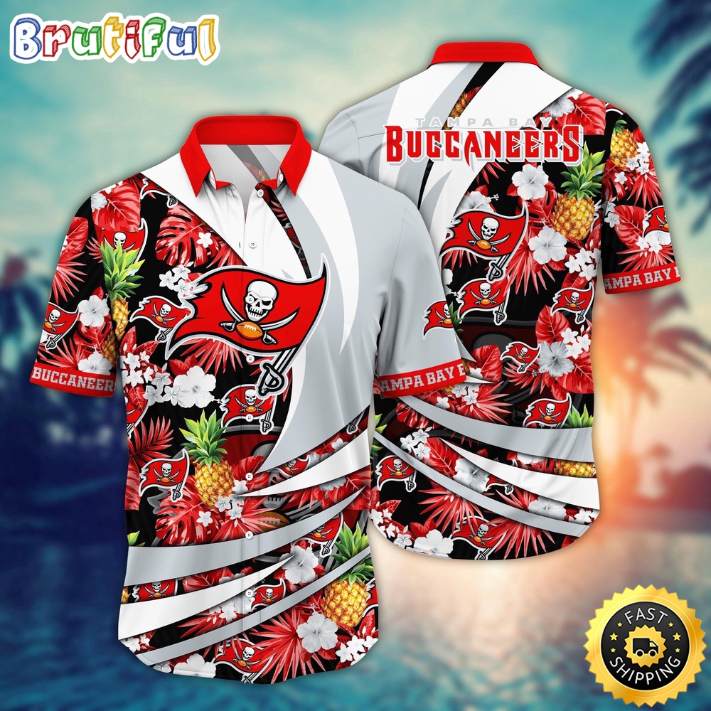 NFL Tampa Bay Buccaneers Hawaii Shirt Flower Classic Hawaiian Prints