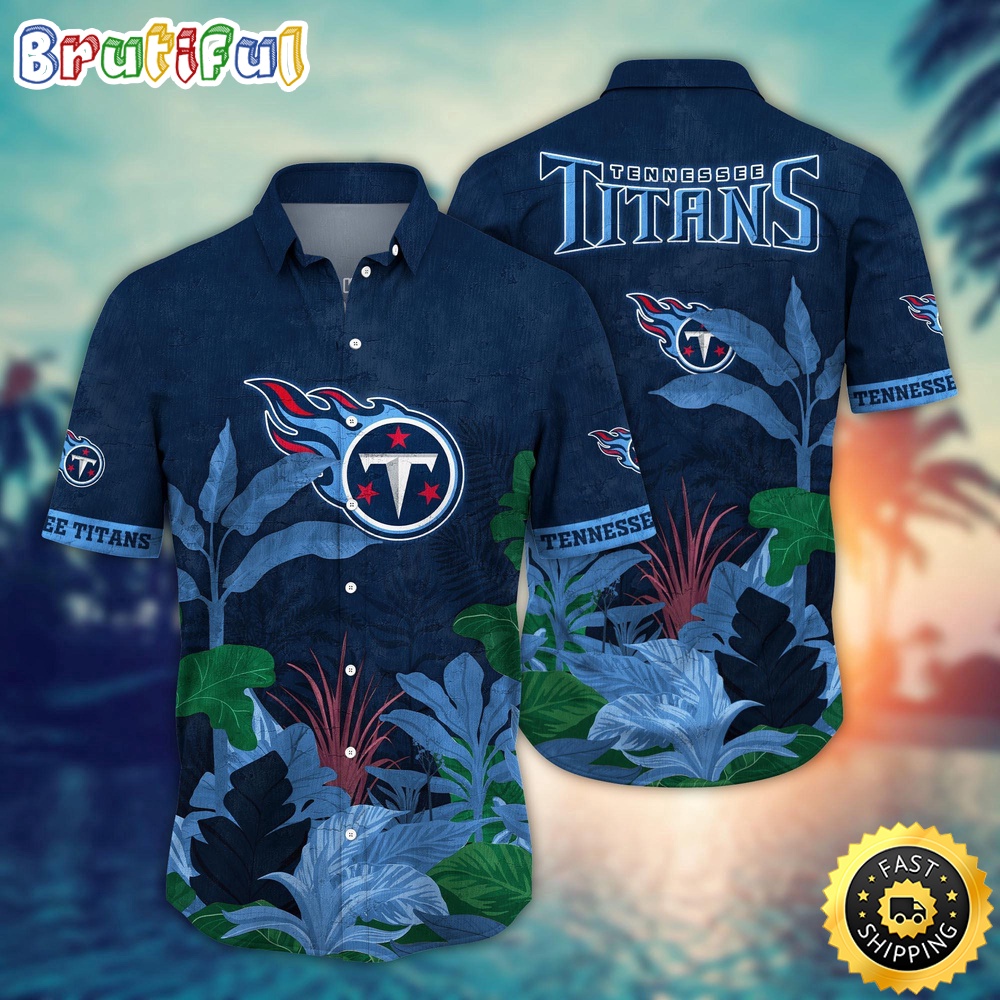 NFL Tennessee Titans Hawaii Shirt Flower Hawaiian Style Statements
