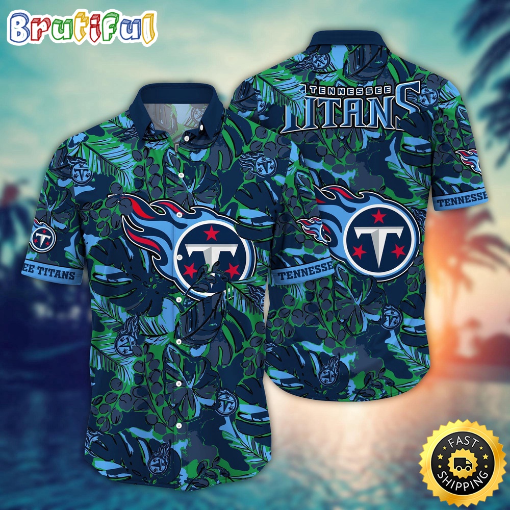 NFL Tennessee Titans Hawaii Shirt Flower Tropical Holiday Attire