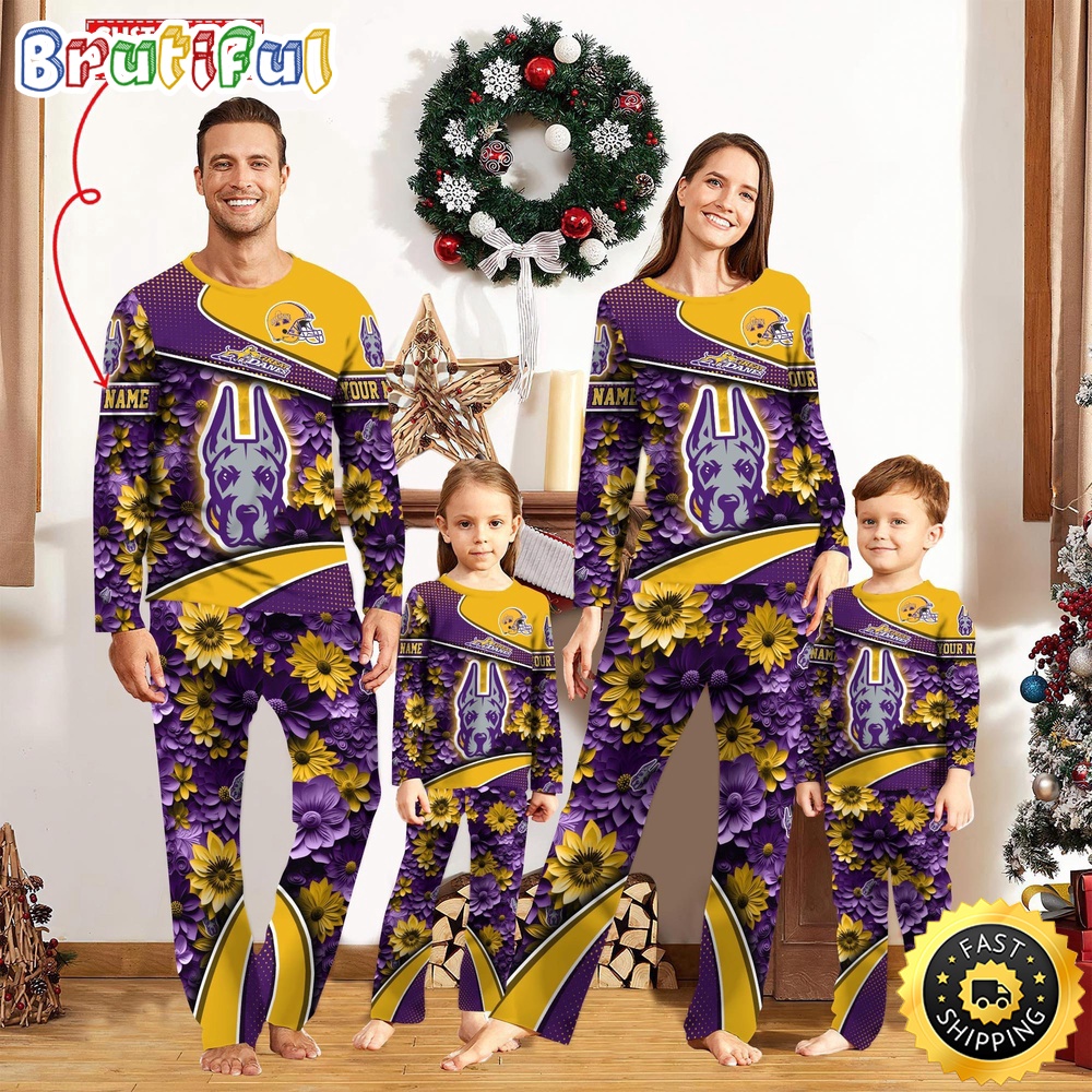 Personalized NCAA Albany Great Danes Pajamas For Family Pajamas Sport Fans