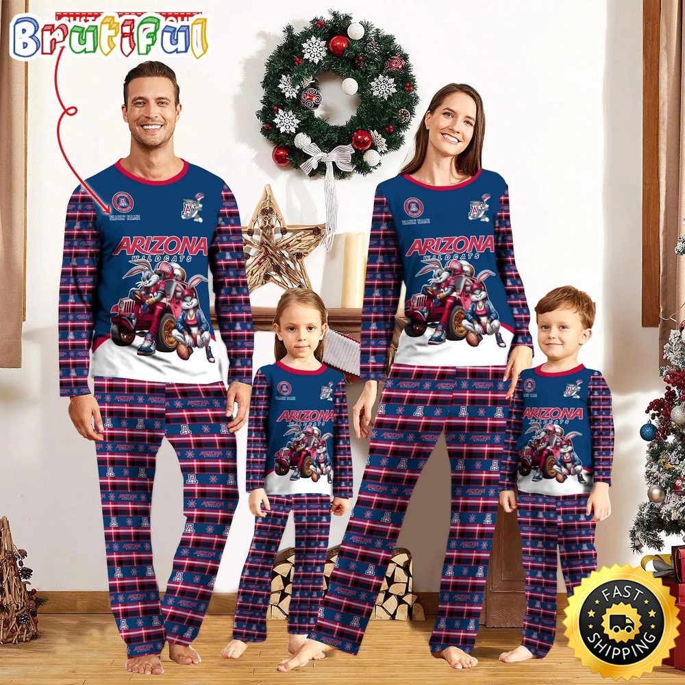 Personalized NCAA Arizona Wildcats Pajamas For Family