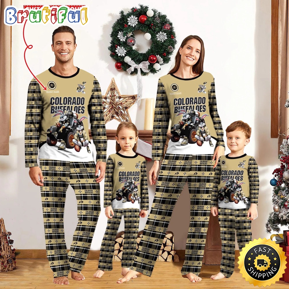 Personalized NCAA Colorado Buffaloes Pajamas For Family