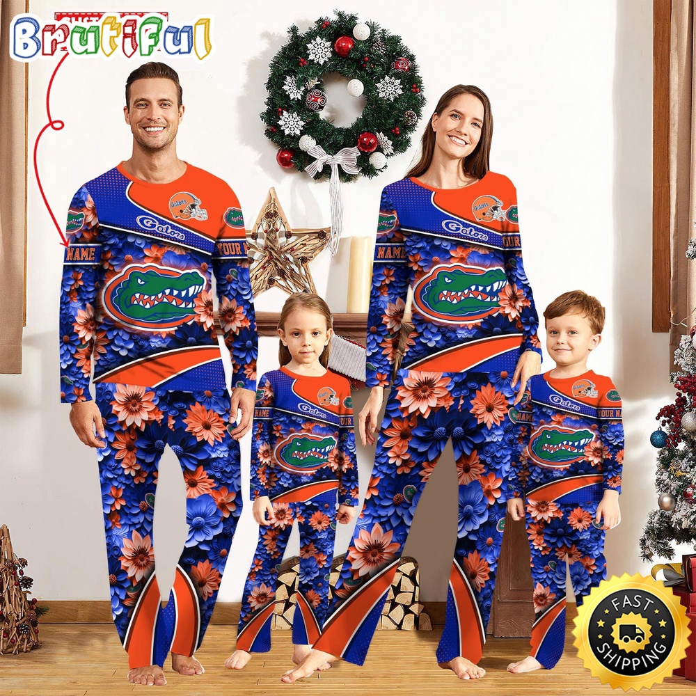 Personalized NCAA Florida Gators Pajamas For Family Pajamas Sport Fans