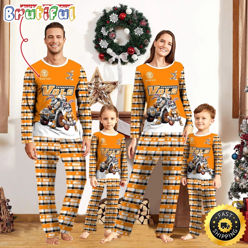 Personalized NCAA Tennessee Volunteers Pajamas For Family