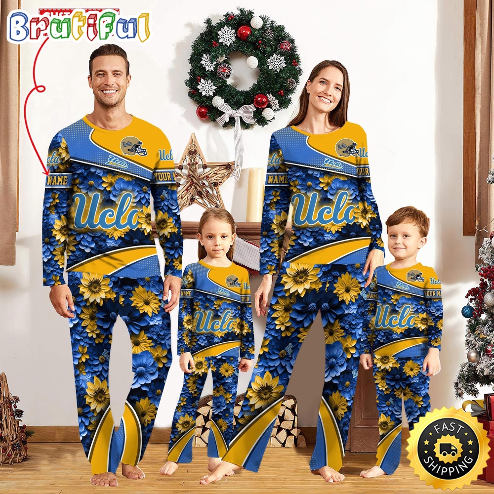 Personalized NCAA UCLA Bruins Pajamas For Family Pajamas Sport Fans